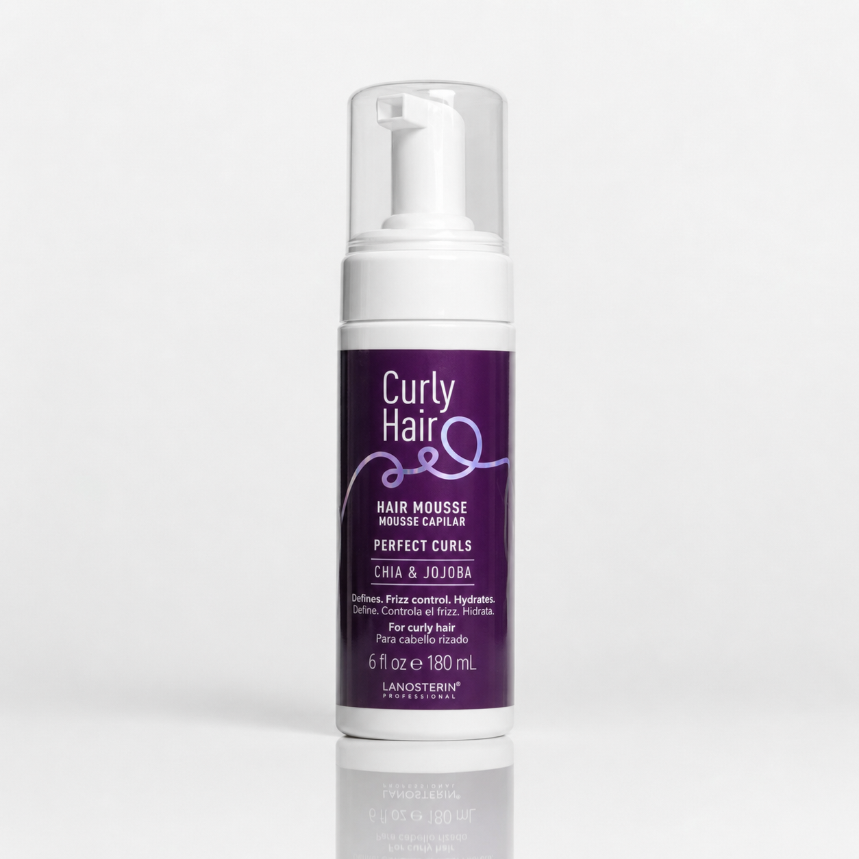 MOUSSE CAPILAR - CURLY HAIR